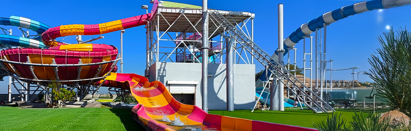 Black Hole | Aquamagicaa water park banner