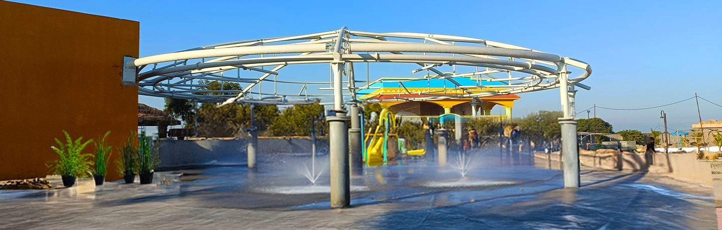 Rain Dance | Aquamagicaa water park banner