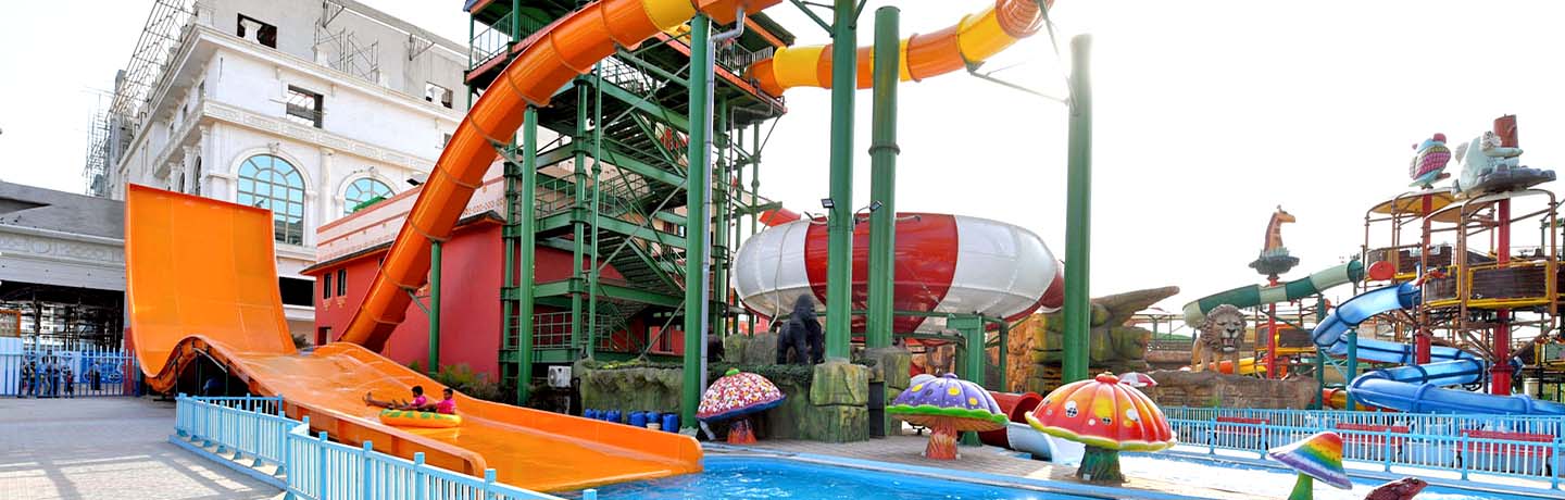 Tribal Twist | Aquamagicaa water park banner